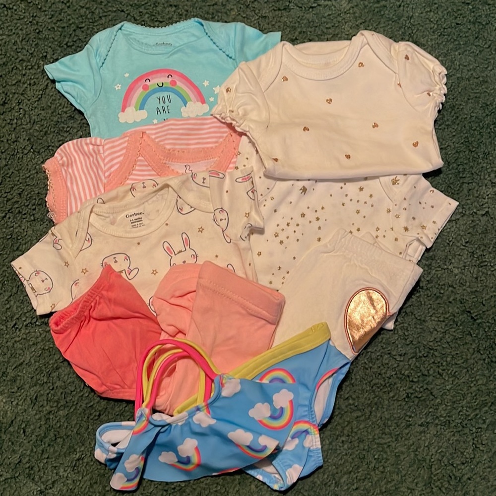 12 Piece Baby Clothes